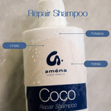 Coco Repair Shampoo | Crecimiento, nacimiento, anti caída y  reparación. Para todo tipo de cabello